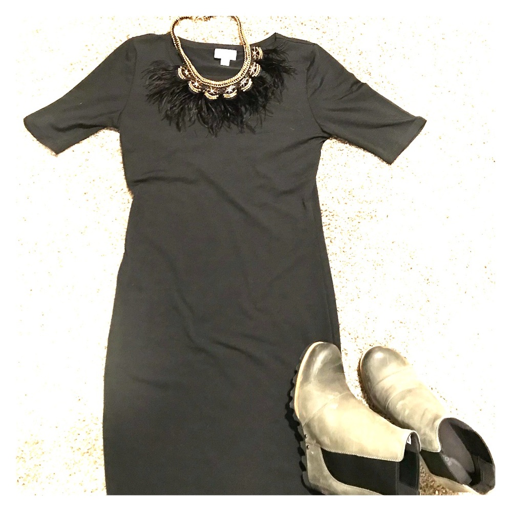 LLR black Julia dress